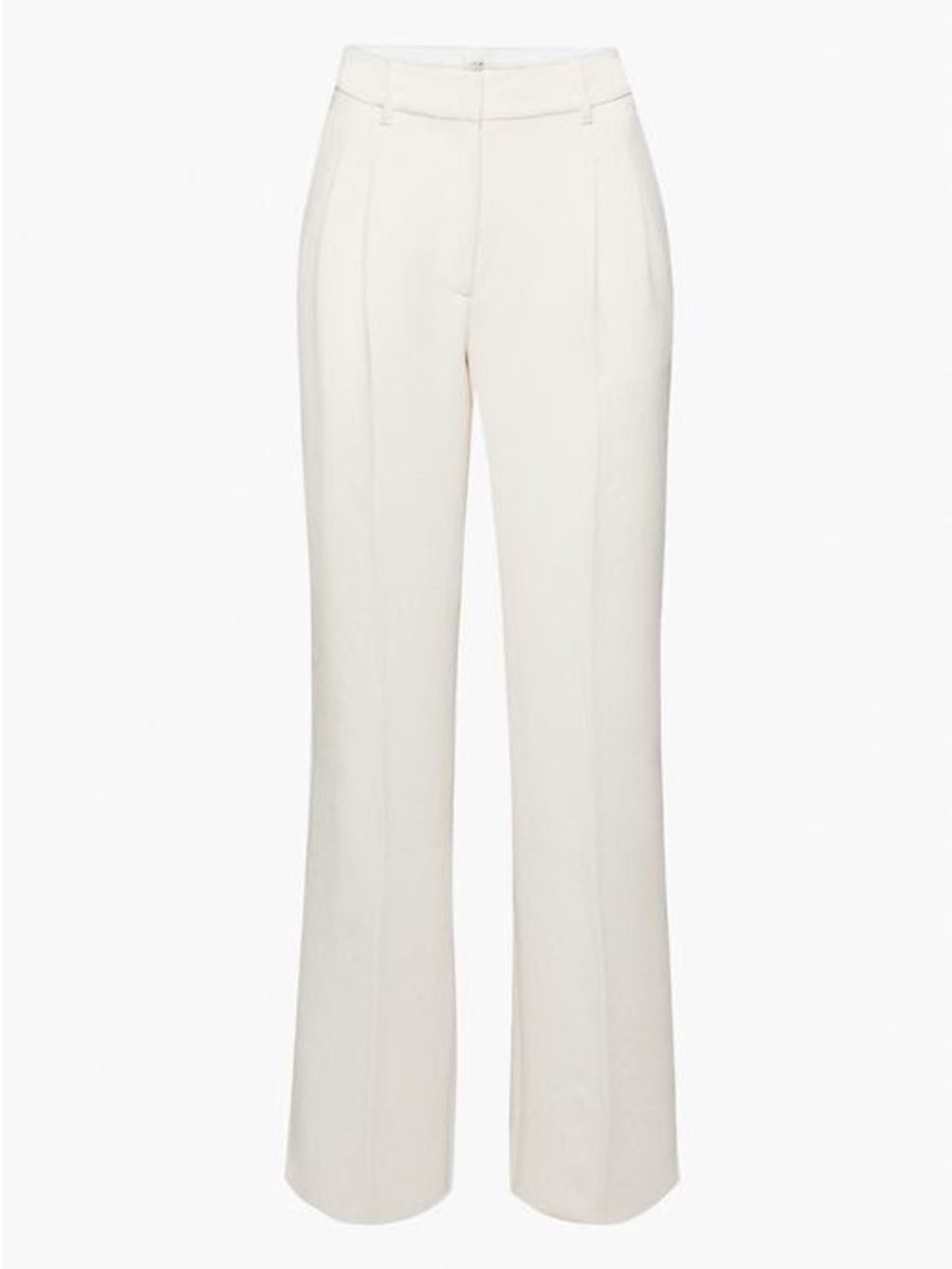 Aritzia Effortless Pant White crepette light birch Size 0